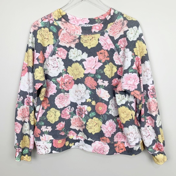 Wildfox Tops - WILDFOX Queens Garden Sommers Sweatshirt S Floral
